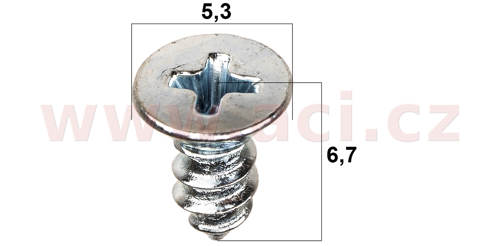 Obrázek produktu speciální samořezný vrut (sada 10 ks) 72552