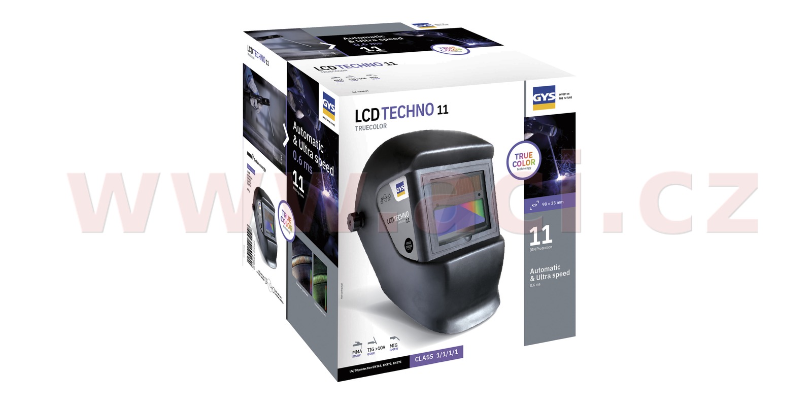 Obrázek produktu samostmívací svařovací kukla LCD 11 TRUE COLOR 064997