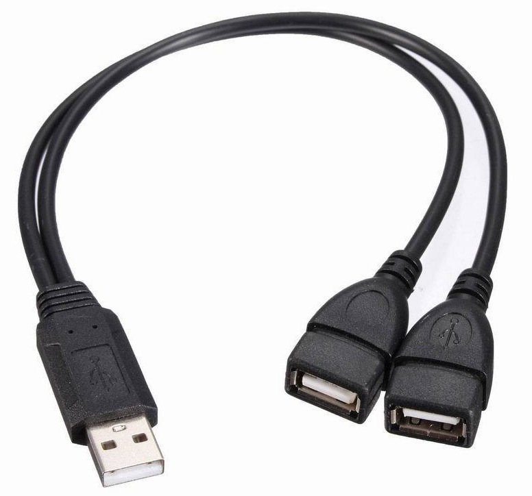 Obrázek produktu náhradní Y USB konektor pro možnost dobíjení cyklo světel s USB, OXFORD LD707