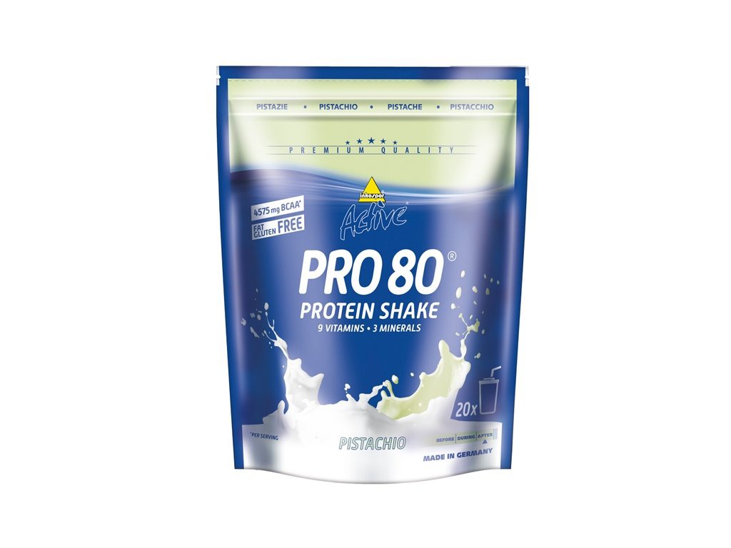 Obrázek produktu protein ACTIVE PRO 80 / 500 g Pistácie INKOSPOR 770054090