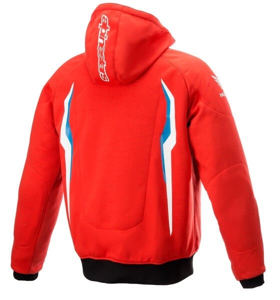 Obrázek produktu bunda CHROME SPORT HOODIE HONDA kolekce, ALPINESTARS (červená/modrá/černá, vel. L) 4200821-3017