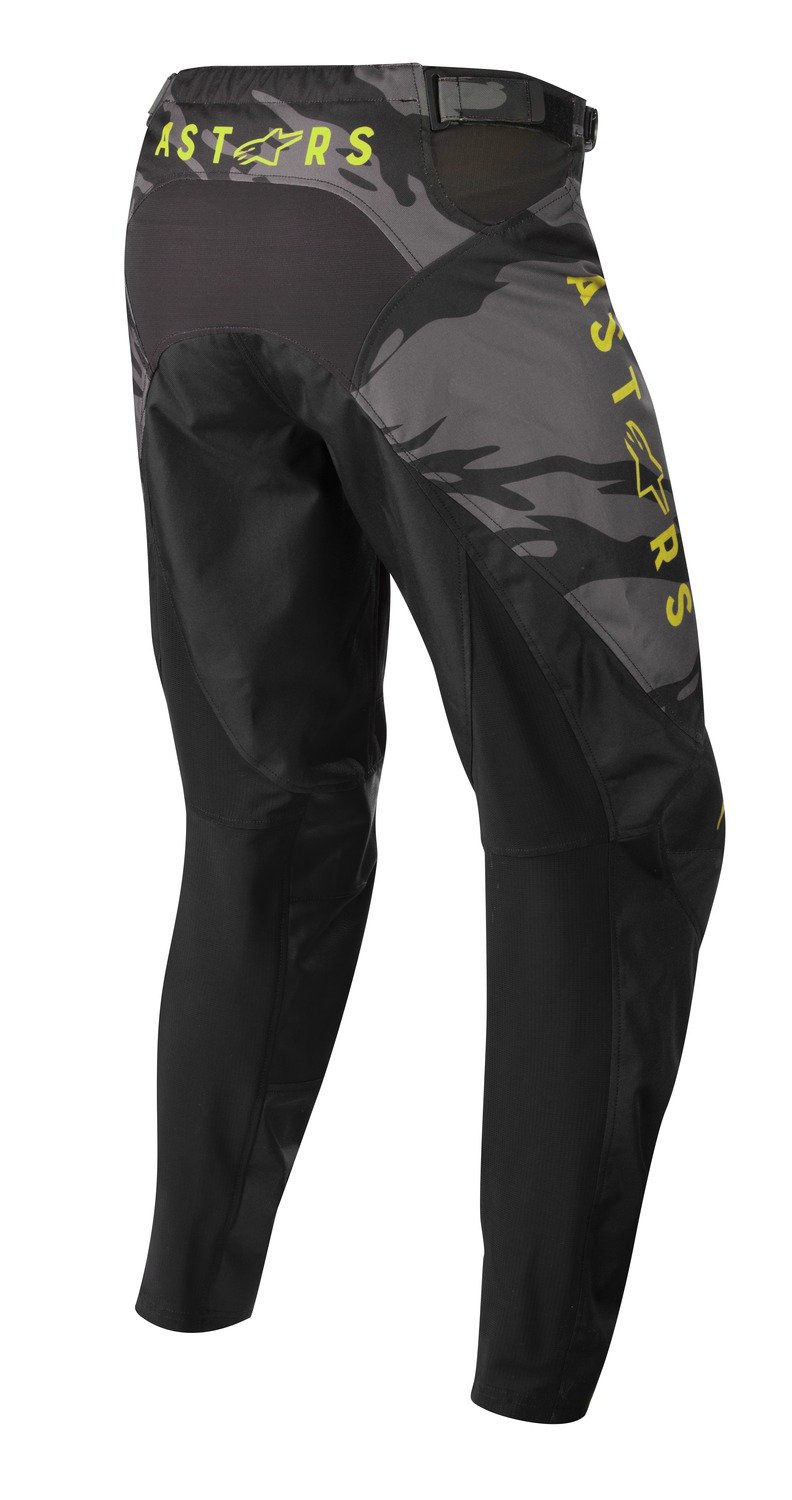 Obrázek produktu kalhoty RACER TACTICAL, ALPINESTARS, dětské (černá/šedá maskáčová/žlutá fluo, vel. 22) 3741222-1154