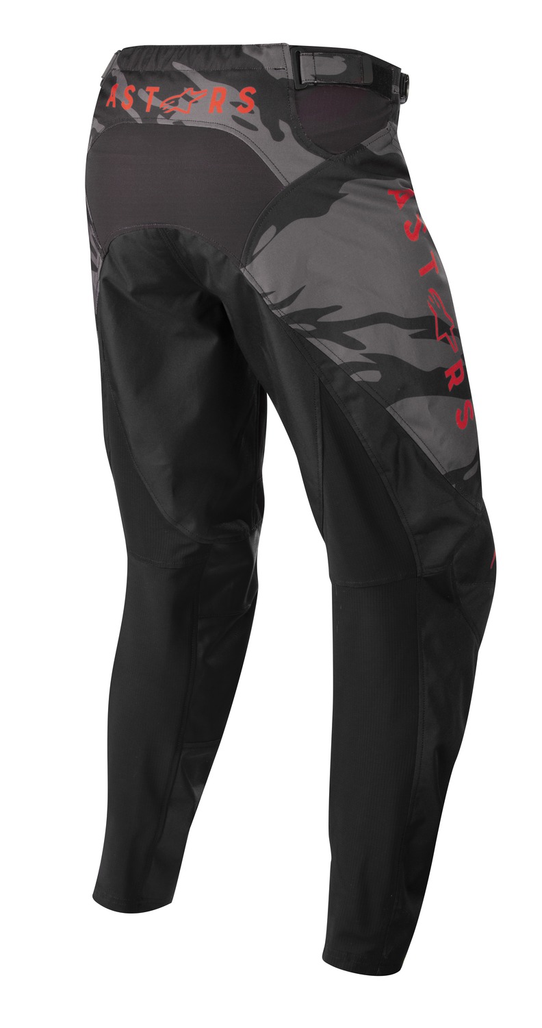 Obrázek produktu kalhoty RACER TACTICAL, ALPINESTARS, dětské (černá/šedá maskáčová/červená fluo, vel. 22) 3741222-1223