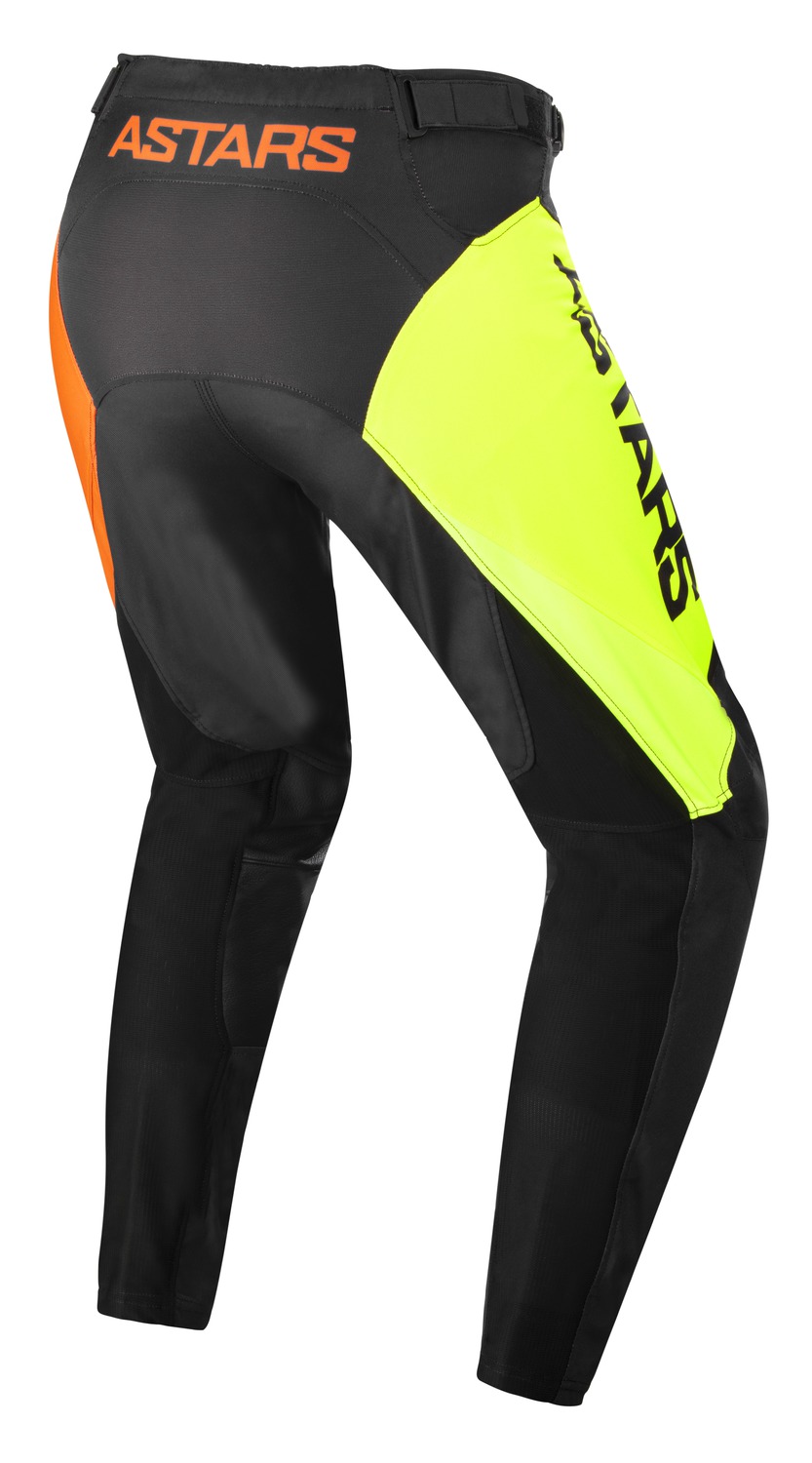 Obrázek produktu kalhoty RACER COMPASS, ALPINESTARS, dětské (černá/žlutá fluo/korálová) 3742122-1534