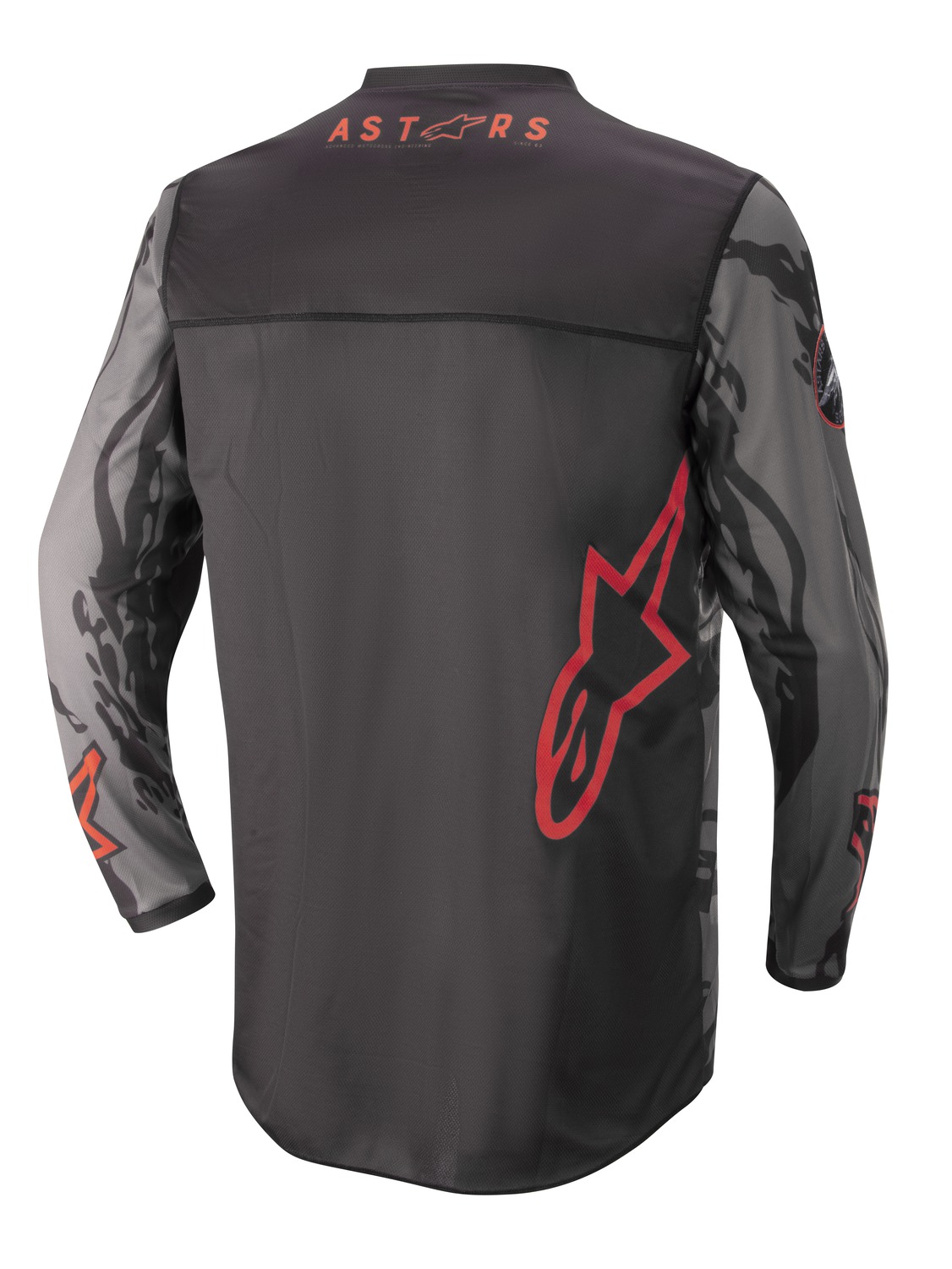 Obrázek produktu dres RACER TACTICAL, ALPINESTARS (černá/šedá maskáčová/červená fluo) 3761222-1223