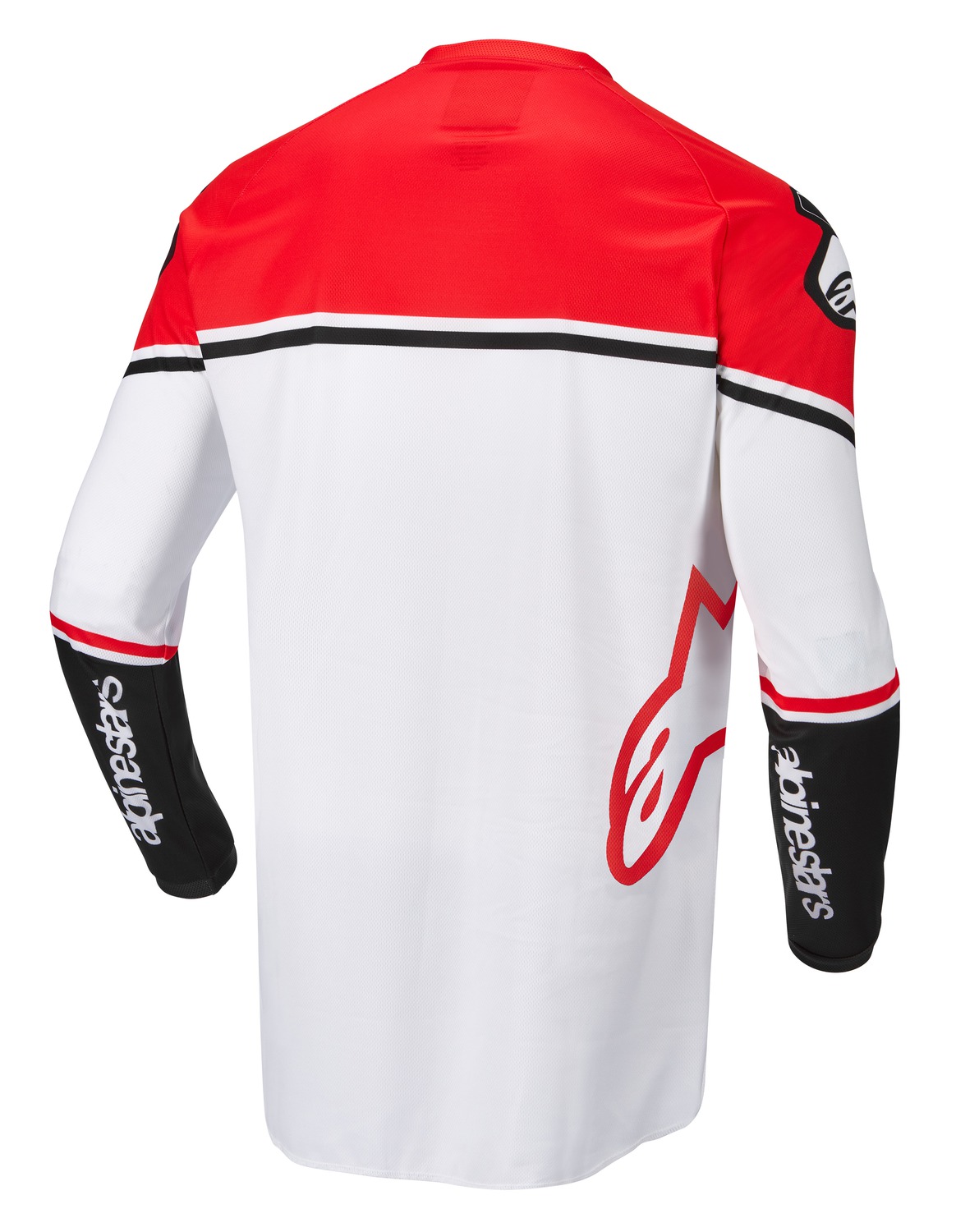 Obrázek produktu dres RACER FLAGSHIP, ALPINESTARS (bílá/červená fluo/černá, vel. L) 3761322-2310