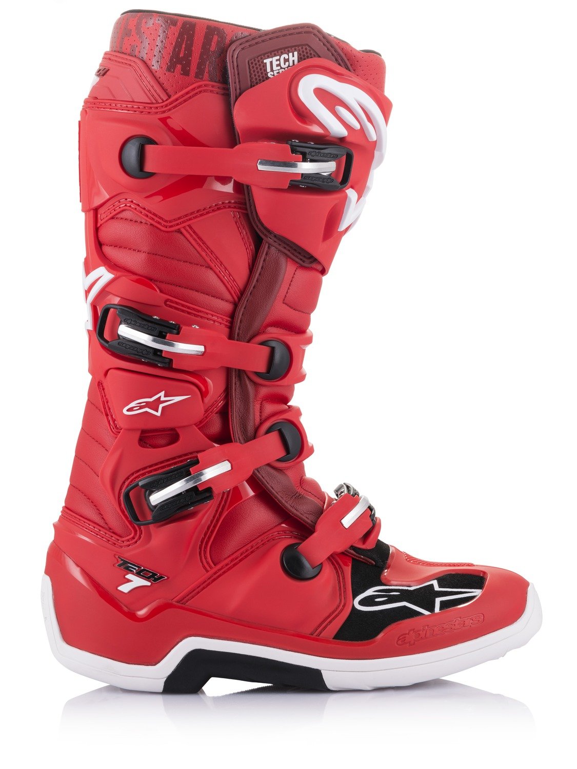 Obrázek produktu boty TECH 7, ALPINESTARS (červená) 2024 2012014-30