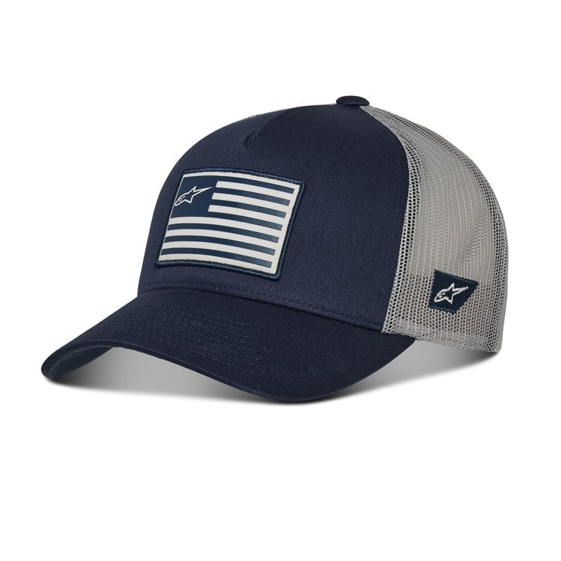 Obrázek produktu kšiltovka FLAG SNAP HAT, ALPINESTARS (modrá/šedá) 1211-81013-7011-TU