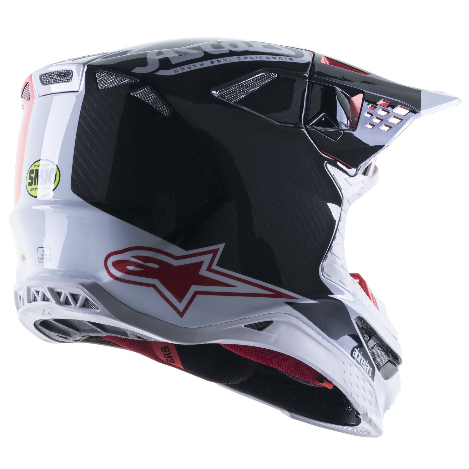 Obrázek produktu přilba SUPERTECH S-M10 limitovaná edice ANGEL, ALPINESTARS (červená/černá/bílá) 8301821-1321