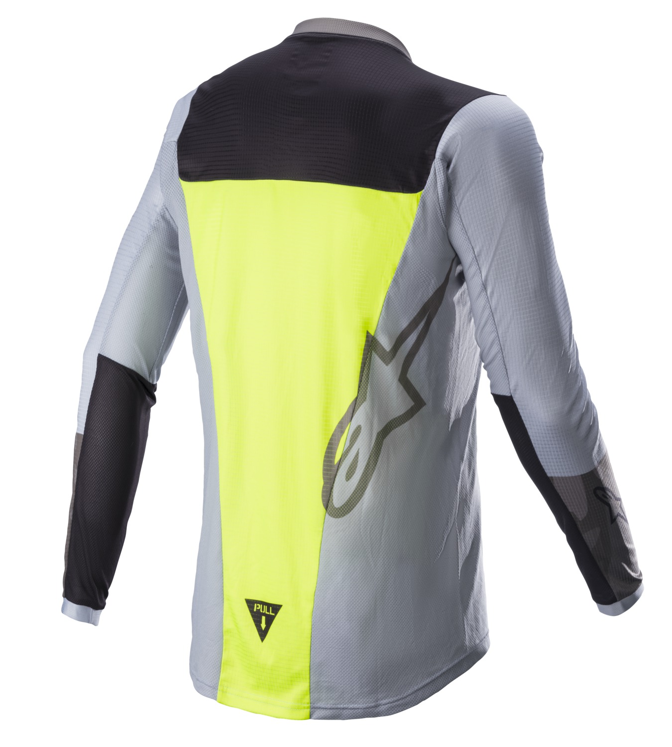 Obrázek produktu dres TECHSTAR limitovaná edice AMS, ALPINESTARS (žlutá fluo/bílá/šedá/černá) 3762921-9051