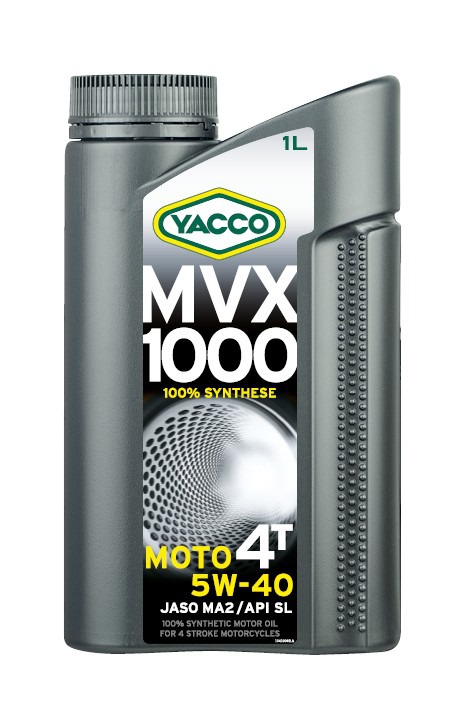 Obrázek produktu Motorový olej YACCO MVX 1000 4T 5W40, YACCO (1 l) 33421