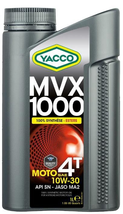 Obrázek produktu Motorový olej YACCO MVX 1000 4T 10W30, YACCO (4 l) 33454