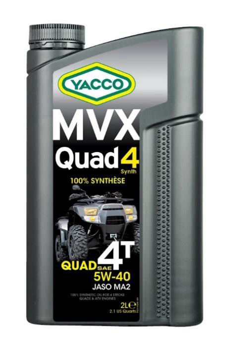 Obrázek produktu Motorový olej YACCO MVX QUAD 4 SYNTH 5W40, YACCO (2 l) 33402