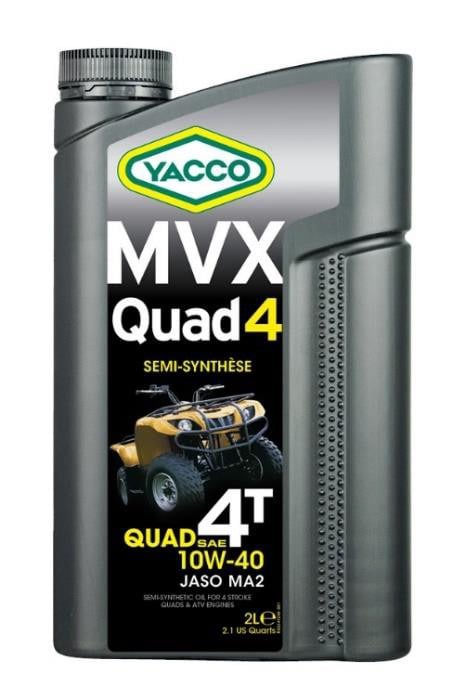 Obrázek produktu Motorový olej YACCO MVX QUAD 4T 10W40, YACCO (2 l) 33412