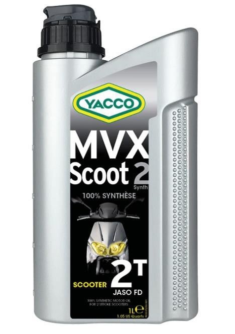 Obrázek produktu Motorový olej YACCO MVX SCOOT 2 SYNTH, YACCO (1 l) 33371
