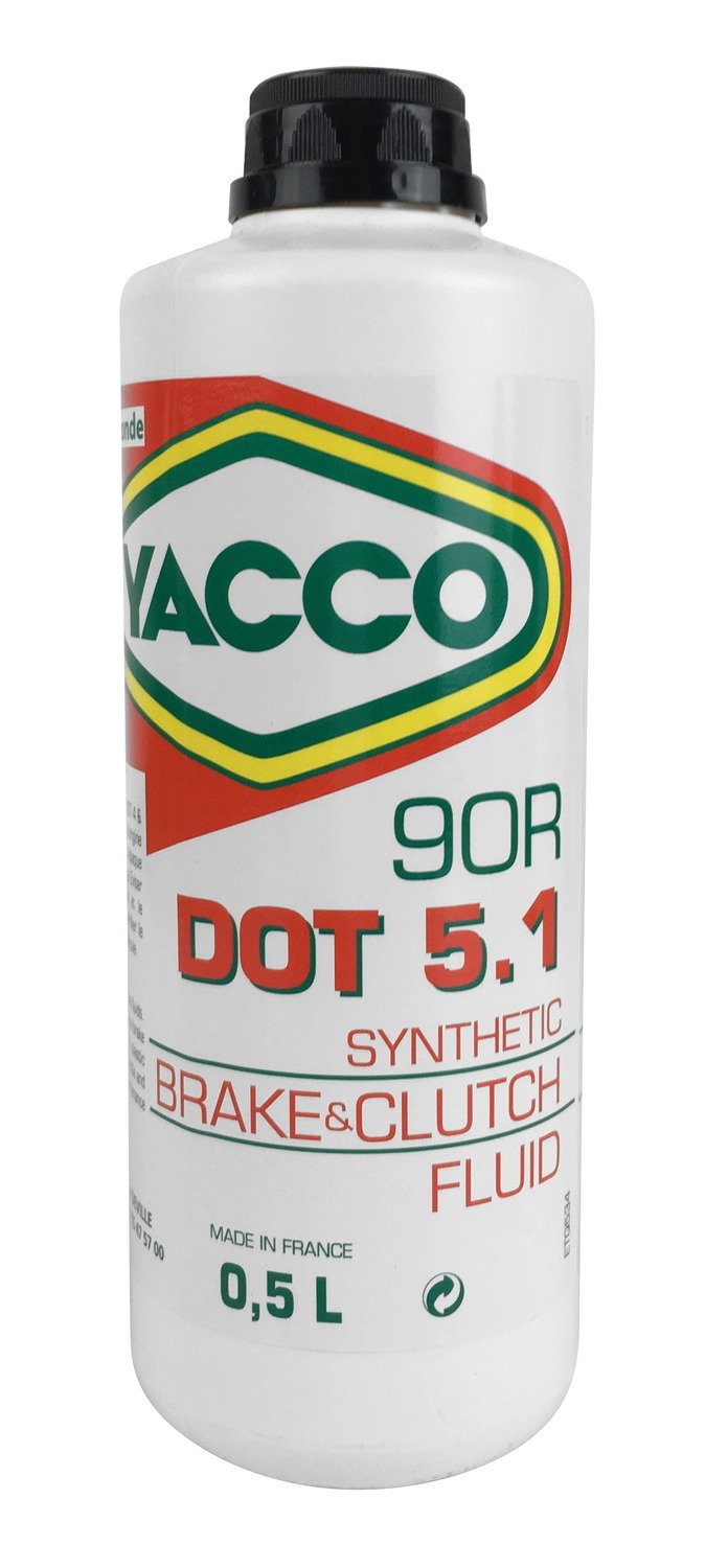 Obrázek produktu Brzdová kapalina YACCO 90 R DOT 5.1, YACCO (500 ml) 6265