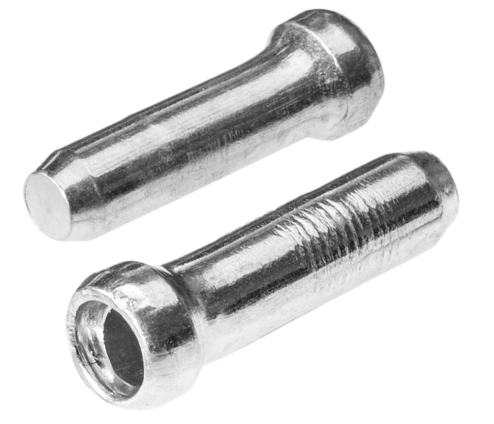 Obrázek produktu slitinové koncovky drátů/lanek LIVEWIRE, OXFORD (ALU bez povrchové úpravy, obchodní balení 500 ks) BR306