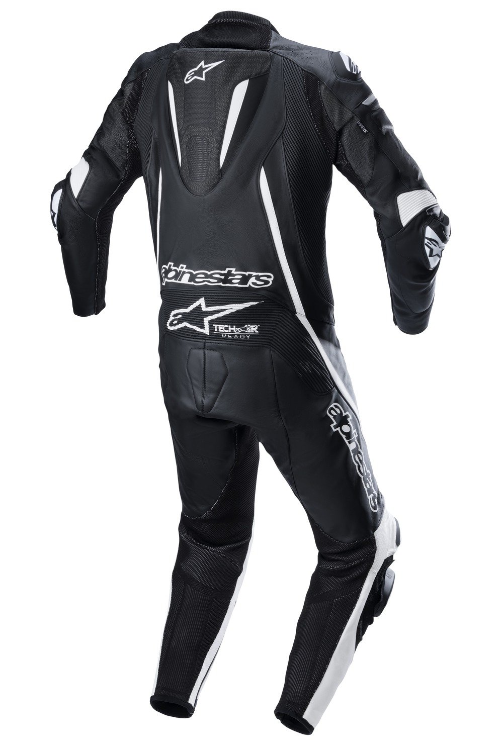 Obrázek produktu jednodílná kombinéza FUSION, TECH-AIR kompatibilní, ALPINESTARS (černá/bílá, vel. 58) 3153022-12