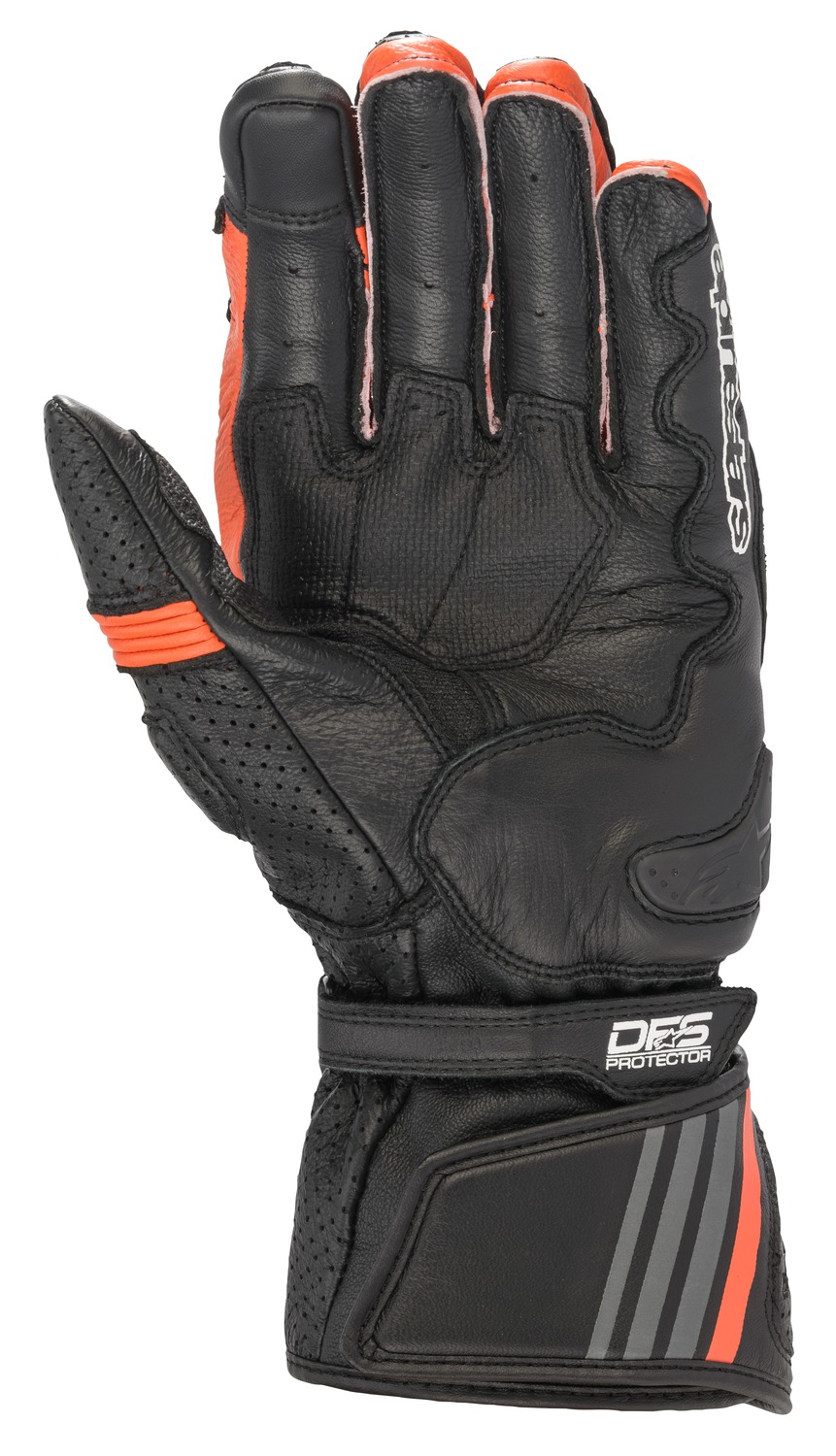 Obrázek produktu rukavice GP PLUS R 2, ALPINESTARS (černá/červená fluo) 2024 3556520-1030