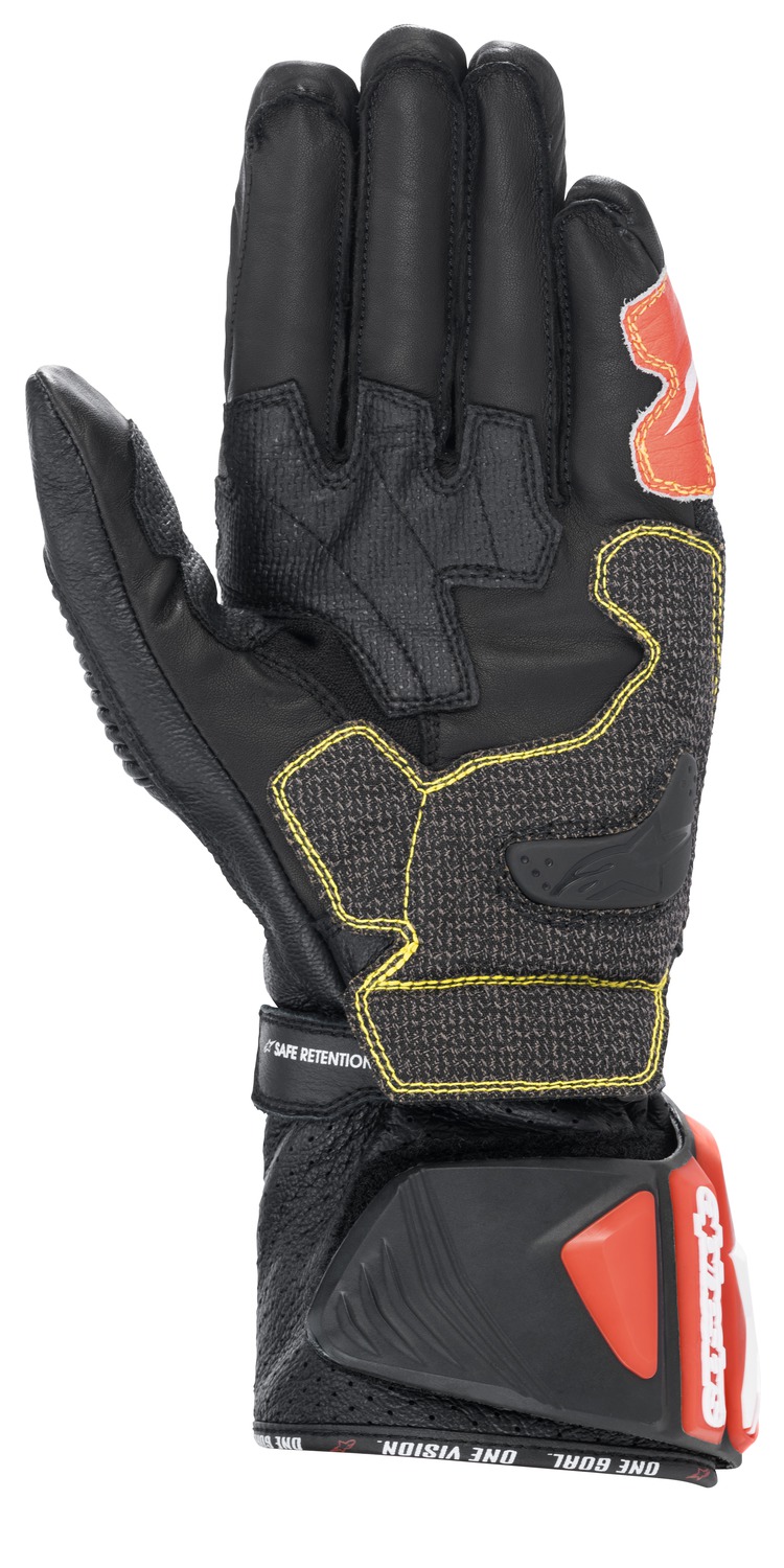 Obrázek produktu rukavice GP TECH 2, ALPINESTARS (černá/bílá/červená fluo) 2025 3556622-1231