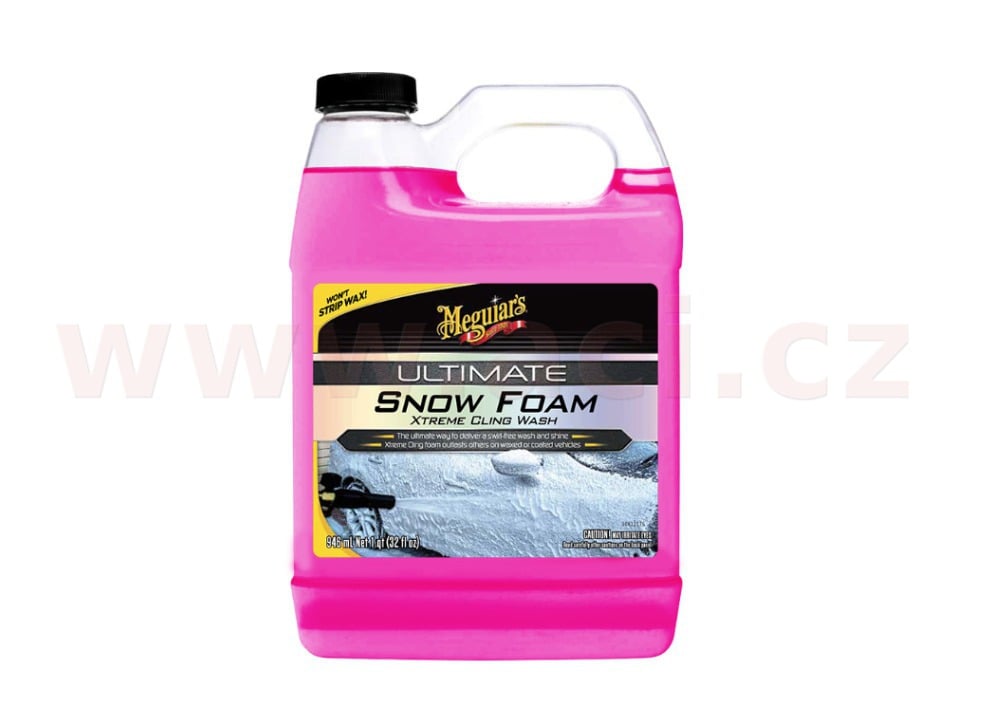 Obrázek produktu Meguiar's Ultimate Snow Foam Xtreme Cling Wash - extra hustý, pH neutrální autošampon do napěňovače / pro předmytí, 946 ml G191532