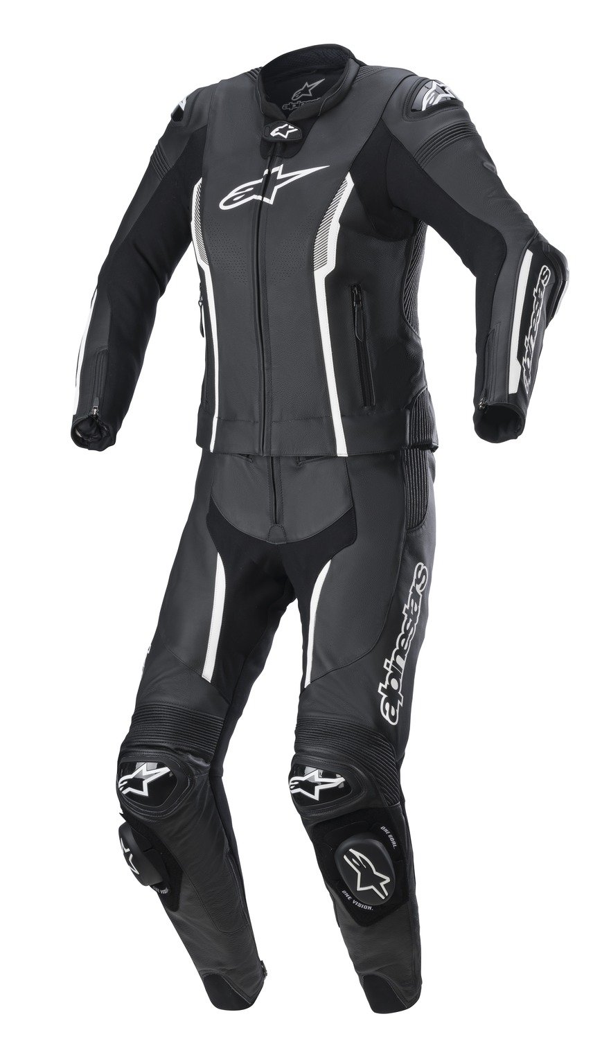 Obrázek produktu dvoudílná kombinéza STELLA MISSILE V2, ALPINESTARS, dámské (černá/bílá, vel. 50) 3170122-12