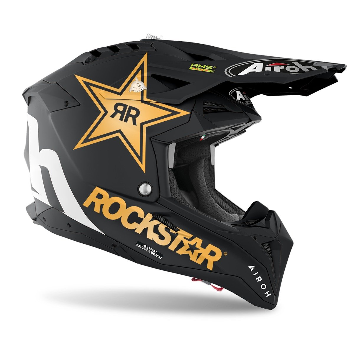 Obrázek produktu přilba AVIATOR 3.0 Rockstar 22, AIROH (matná, vel. XXL) 2022 AV3RK35