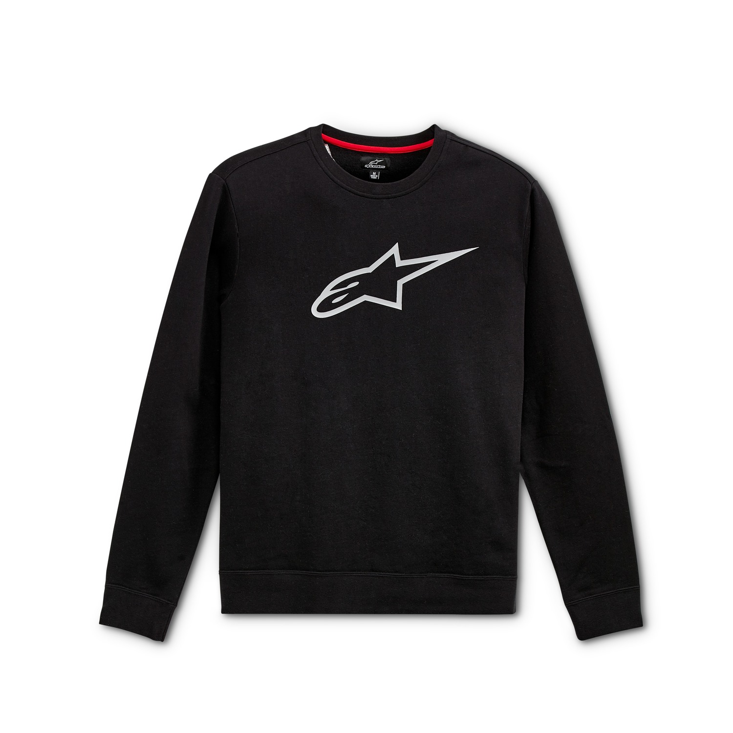 Obrázek produktu mikina AGELESS CREW FLEECE, ALPINESTARS (černá/šedá) 1212-51322-1011