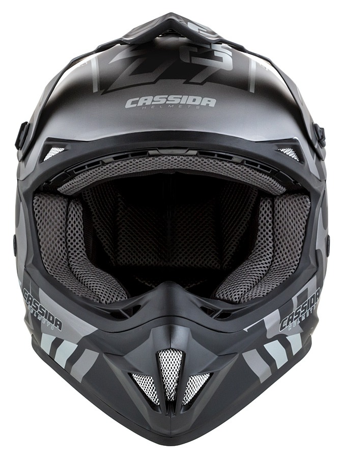 Obrázek produktu přilba Cross Cup Sonic Junior, CASSIDA, dětská (šedá matná/černá)