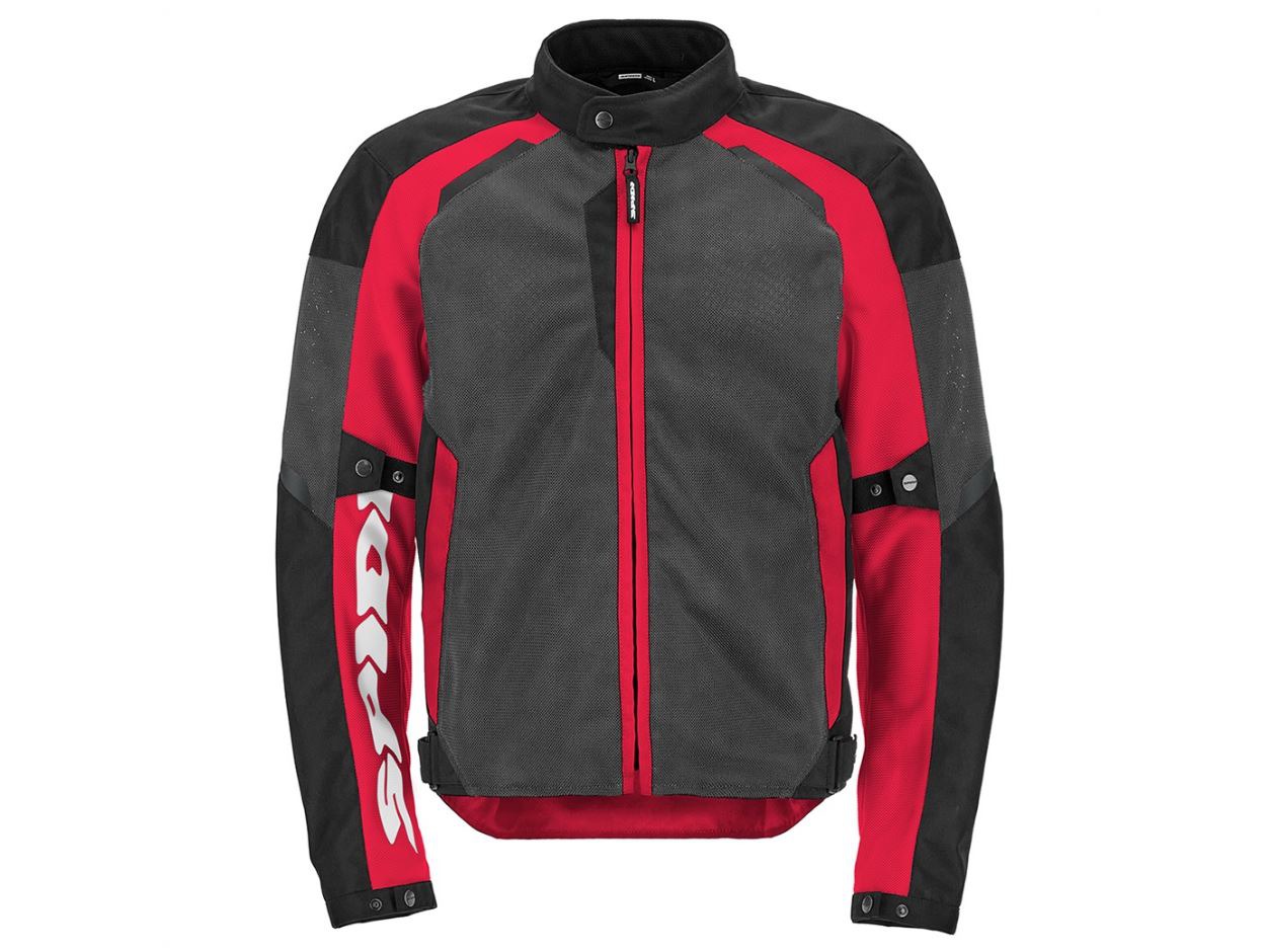 Obrázek produktu bunda TEK NET, SPIDI (černá/šedá/červená, vel. 3XL) T312-014