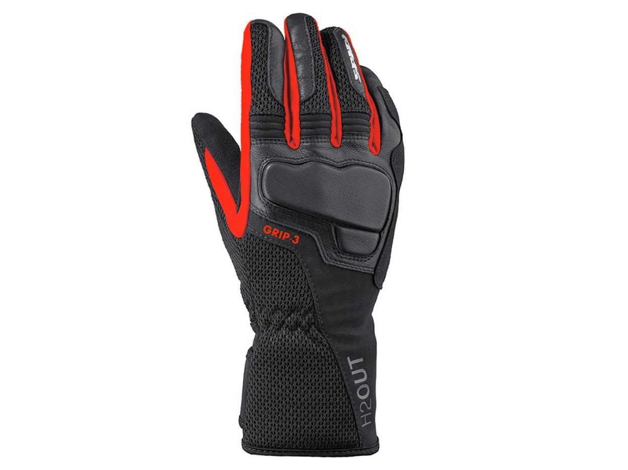 Obrázek produktu rukavice GRIP 3 LADY, SPIDI, dámské (černá/červená, vel. L) C112-014