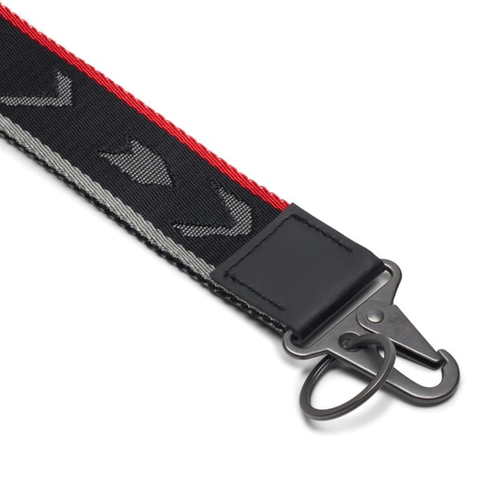 Obrázek produktu klíčenka KEY HOLDER SHORT, SPIDI (černá/šedá) V132-010