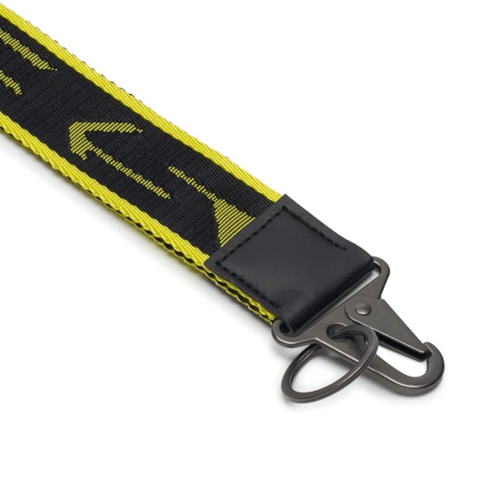 Obrázek produktu klíčenka KEY HOLDER SHORT, SPIDI (černá/žlutá fluo) V132-486