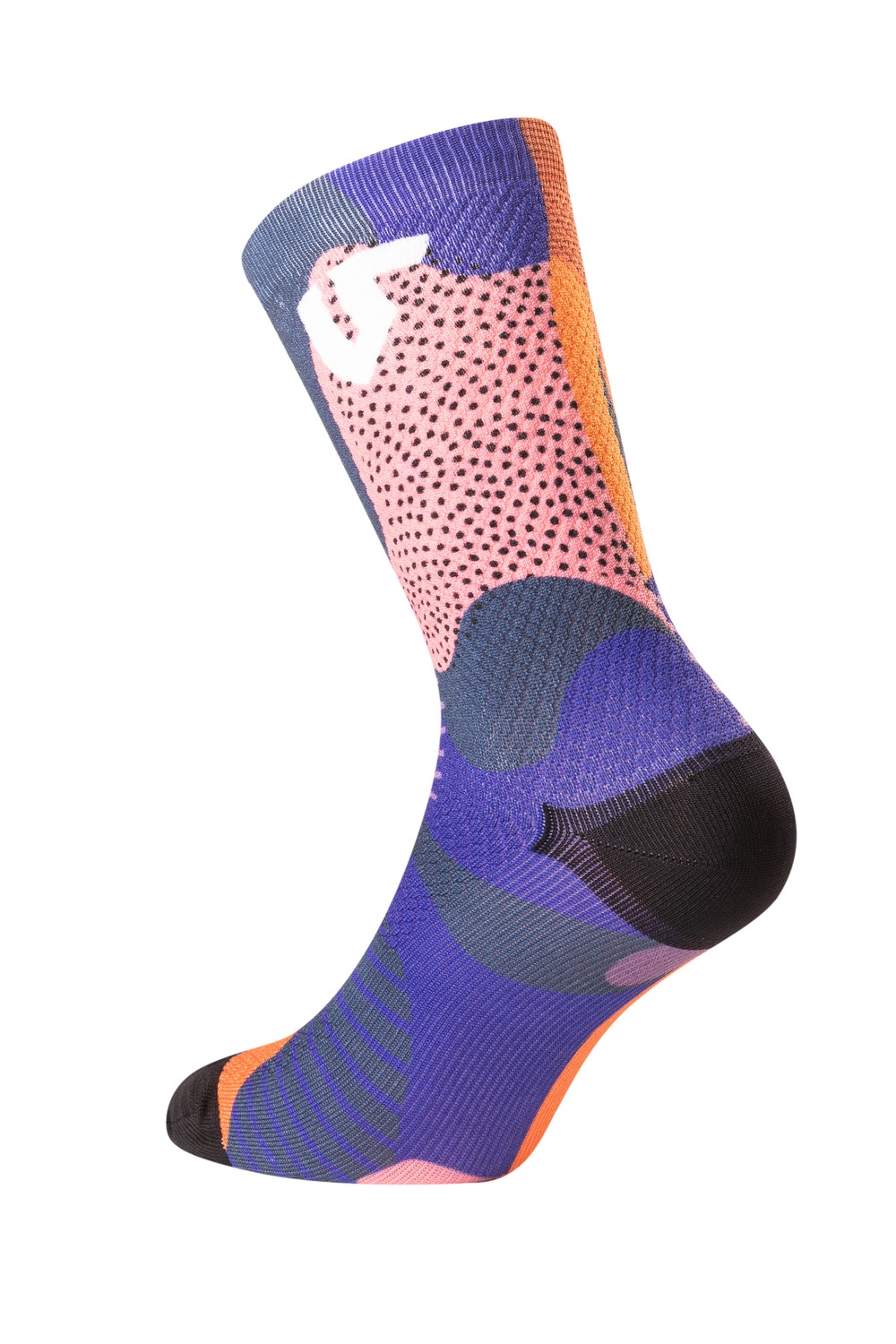 Obrázek produktu ponožky FUNKY CAMO, UNDERSHIELD (fialová/růžová/žlutá) US FC 701-PURPLE