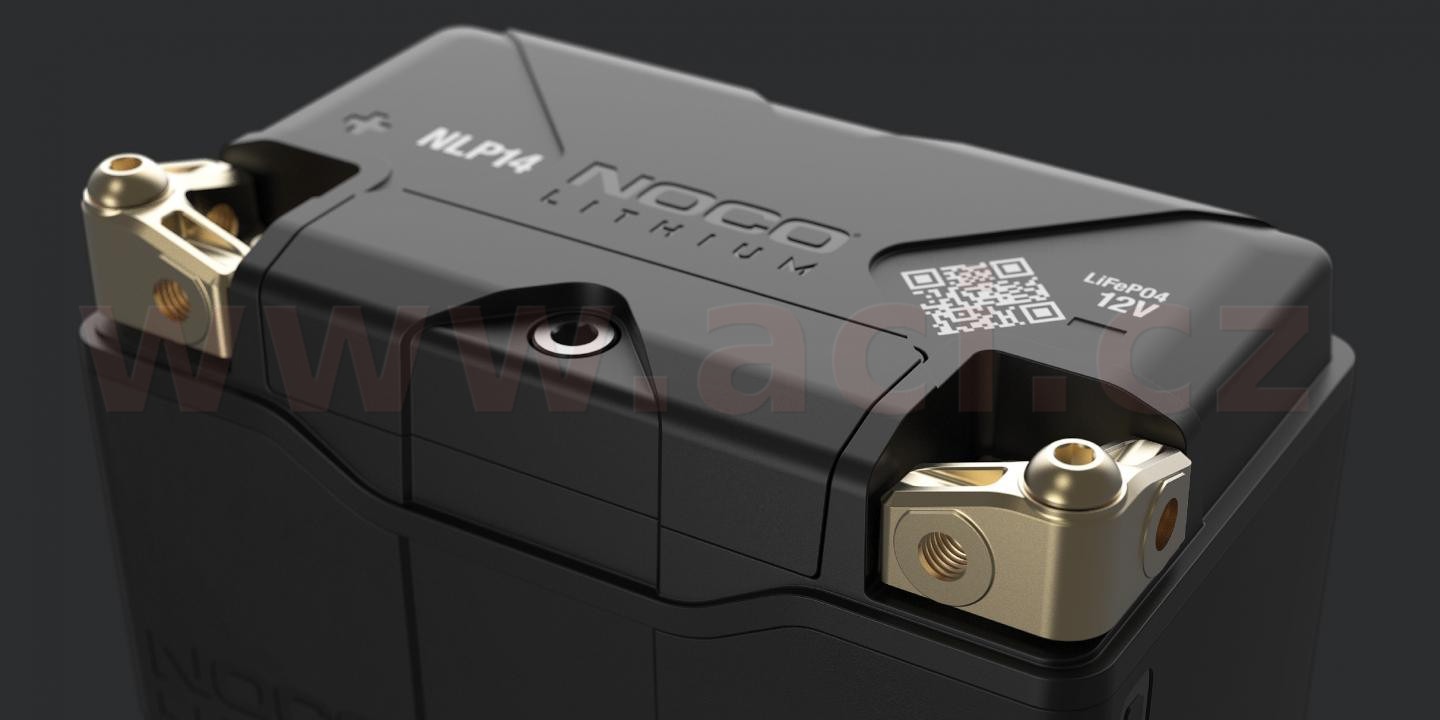 Obrázek produktu lithiová baterie LiFePO4, 12V, 4 Ah, 500 A,149x87*96 (max. 200.5 mm), NOCO NLP14 NLP14