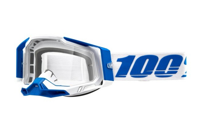 Obrázek produktu RACECRAFT 2, 100% brýle Isola, čiré plexi 50121-101-09