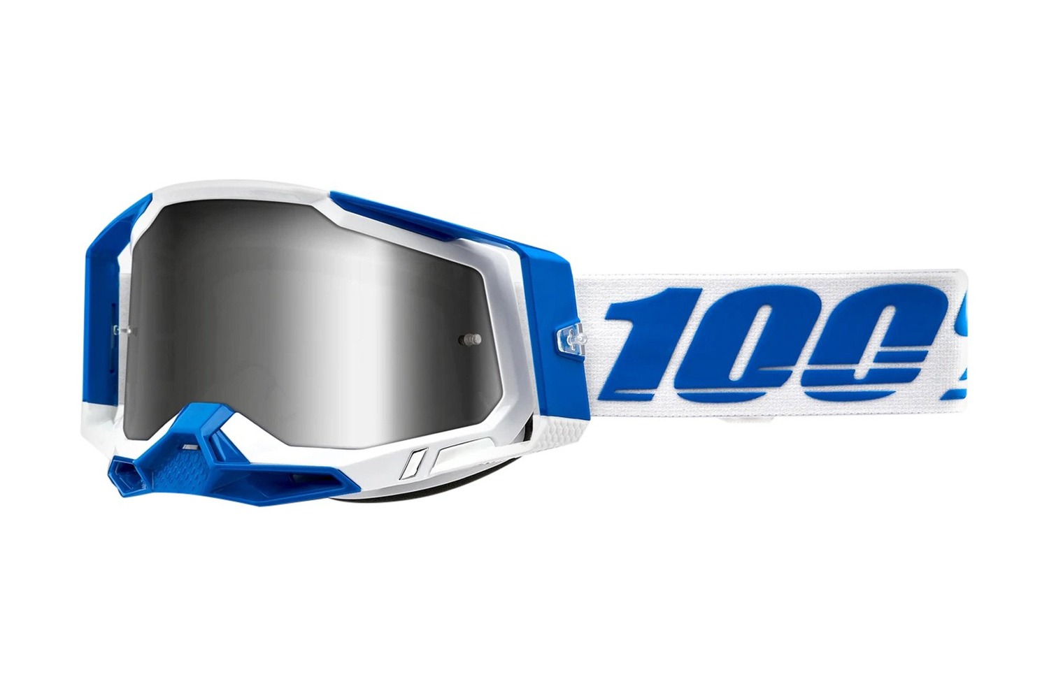 Obrázek produktu RACECRAFT 2, 100% brýle Isola, stříbrné plexi 50121-261-01