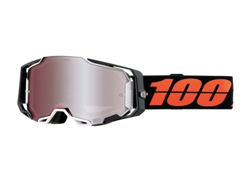 Obrázek produktu ARMEGA 100% brýle Blacktail, HIPER stříbrné plexi 50721-404-02