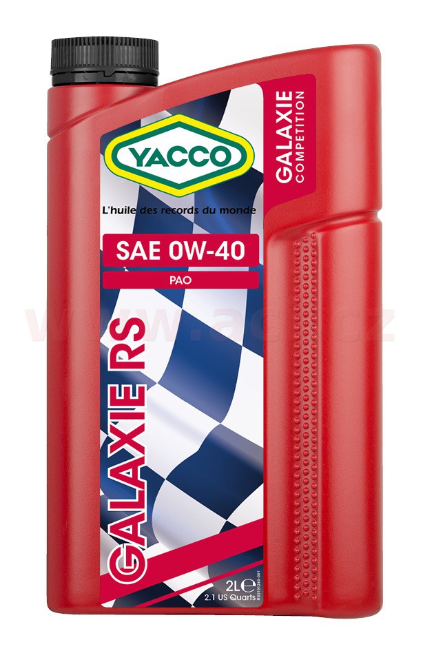 Obrázek produktu Motorový olej YACCO GALAXIE RS 0W40, 2 L 31012