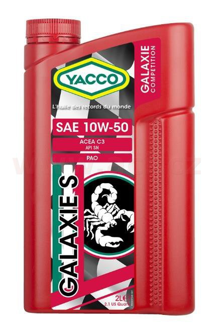 Obrázek produktu Motorový olej YACCO GALAXIE S 10W50, 1 L 30971