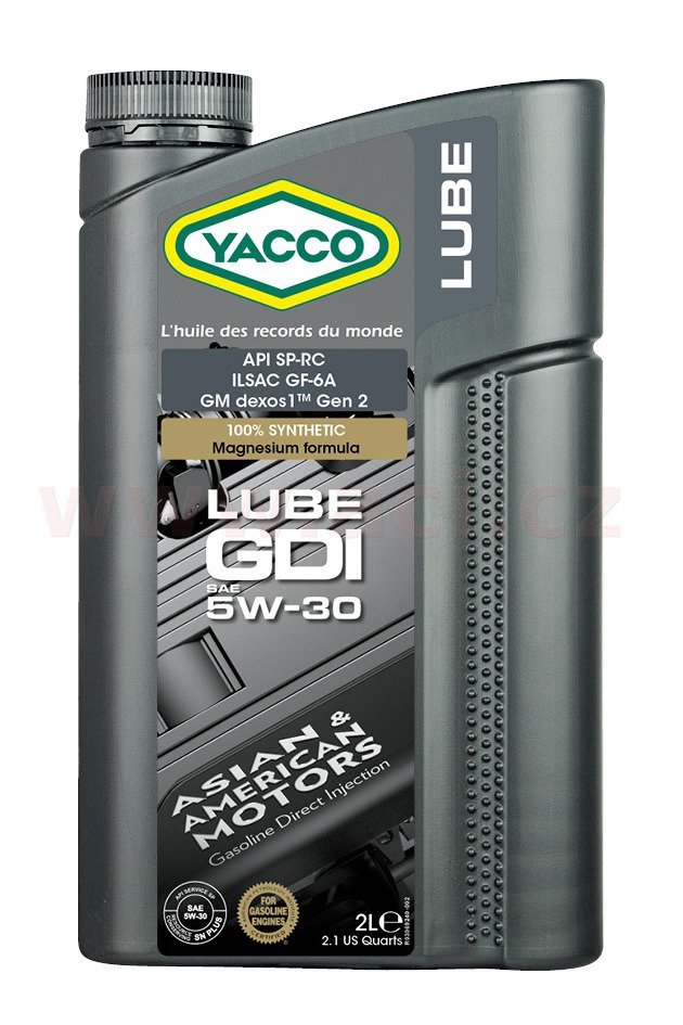 Obrázek produktu Motorový olej YACCO LUBE GDI 5W30, 2 L 30692