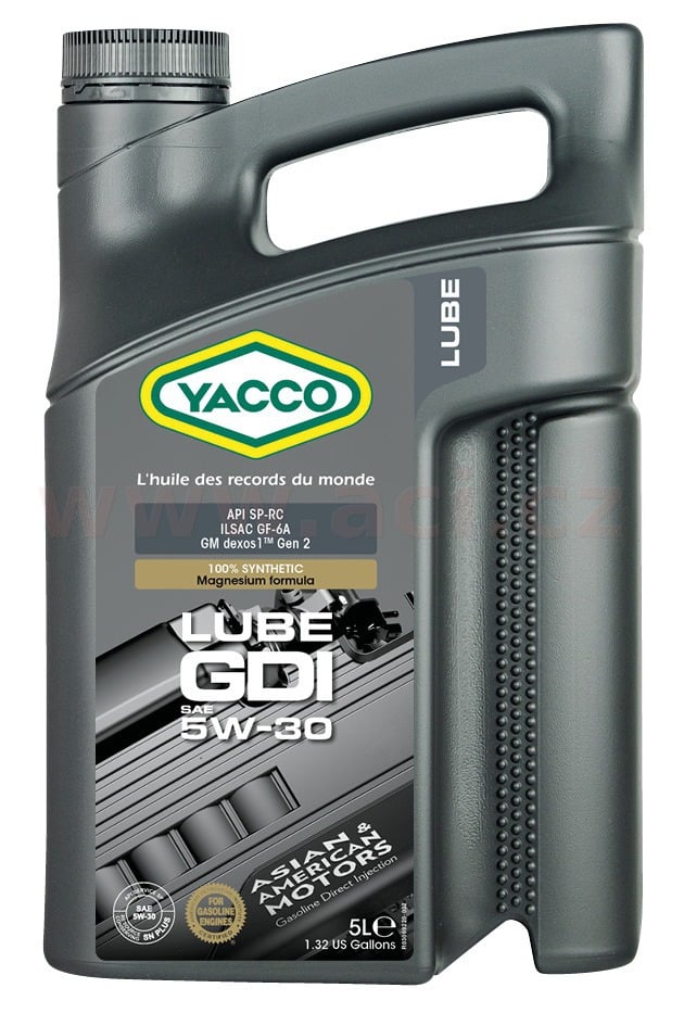 Obrázek produktu Motorový olej YACCO LUBE GDI 5W30, 5 L 30695