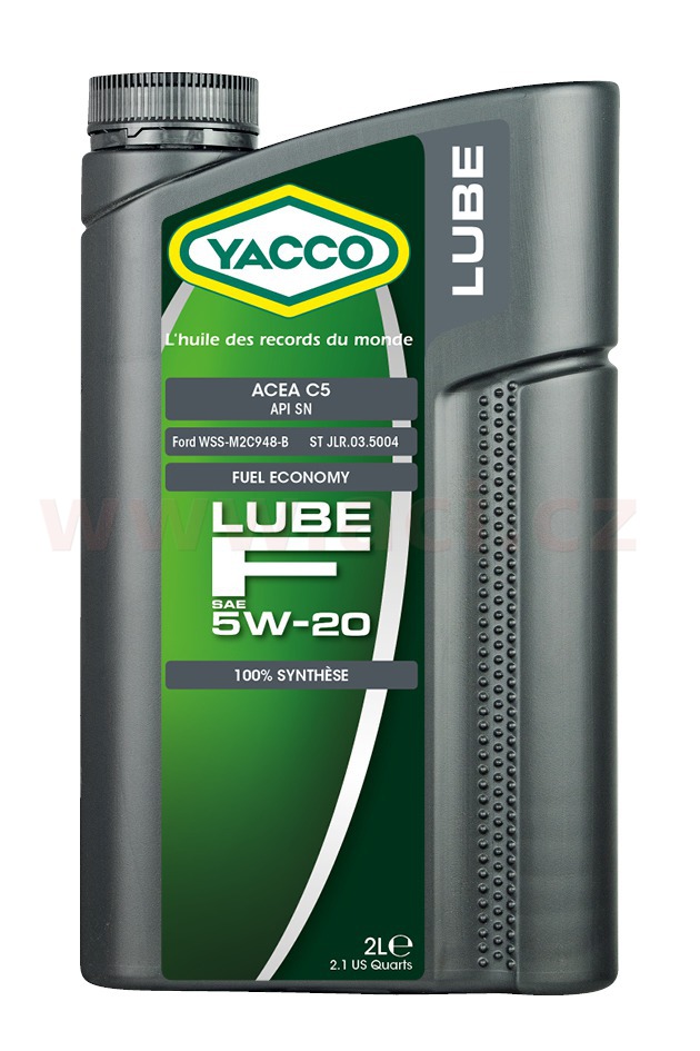 Obrázek produktu Motorový olej YACCO LUBE F 5W20, 2 L 30432