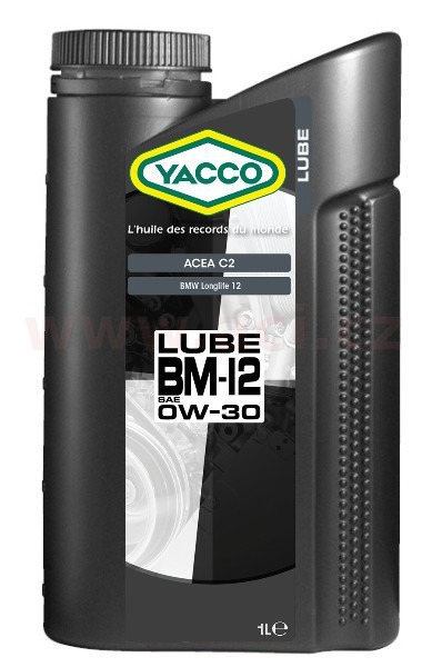 Obrázek produktu Motorový olej YACCO LUBE BM-12 0W30, 1 L 30661