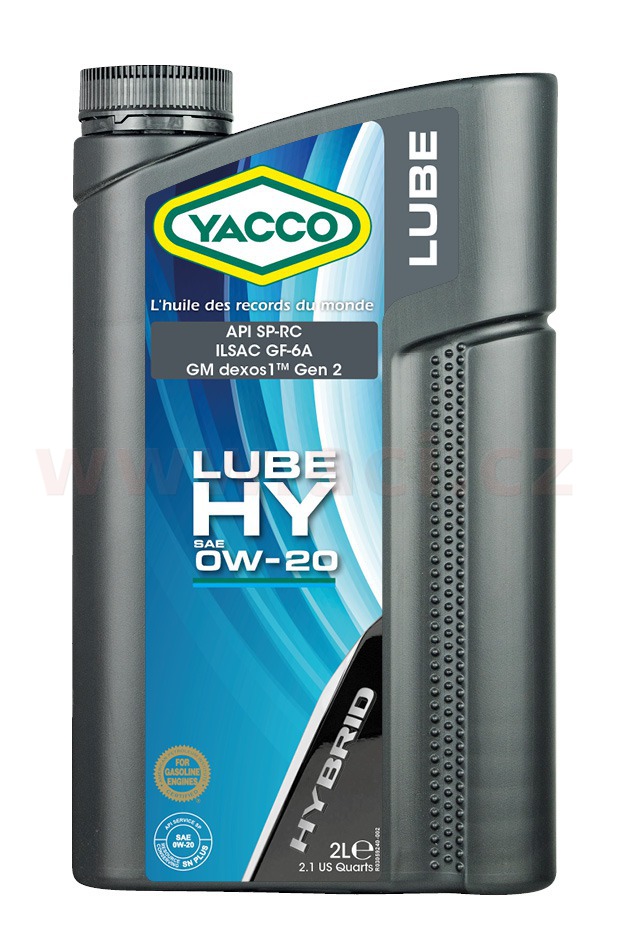 Obrázek produktu Motorový olej YACCO LUBE HY 0W20, 2 L 30592