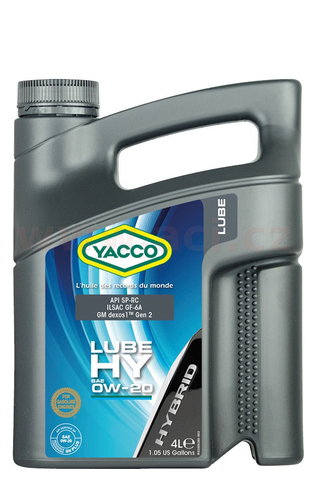Obrázek produktu Motorový olej YACCO LUBE HY 0W20, 4 L 30594