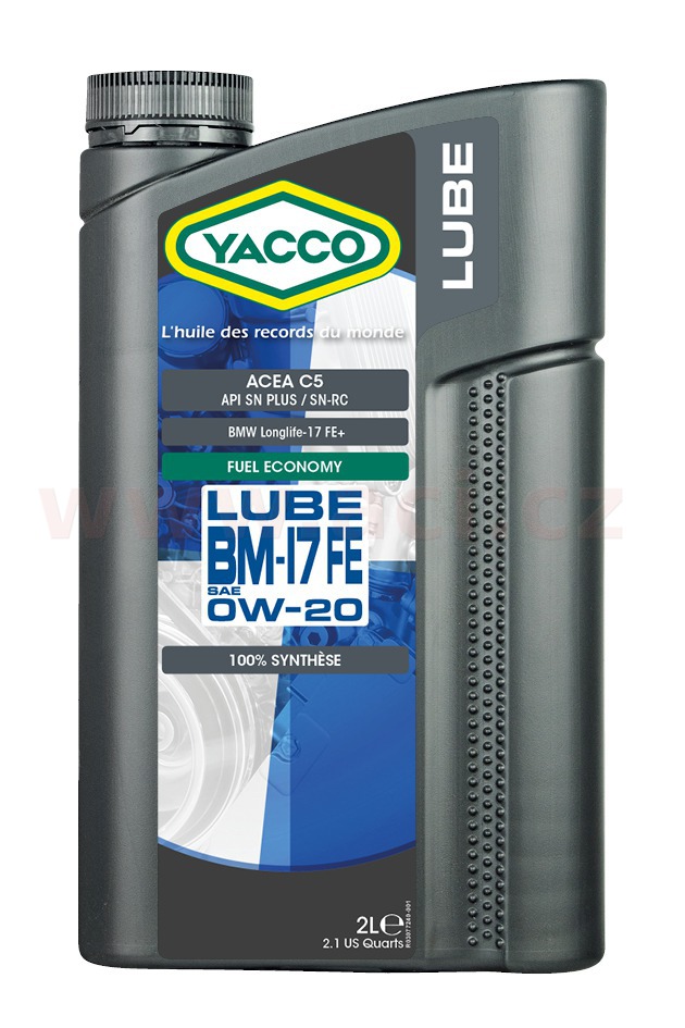 Obrázek produktu Motorový olej YACCO LUBE BM-17 FE 0W20, 2 L 30772