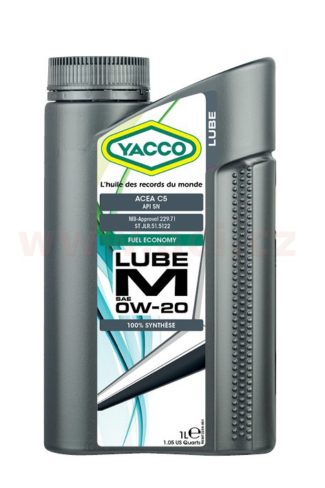 Obrázek produktu Motorový olej YACCO LUBE M 0W20, 1 L 30721