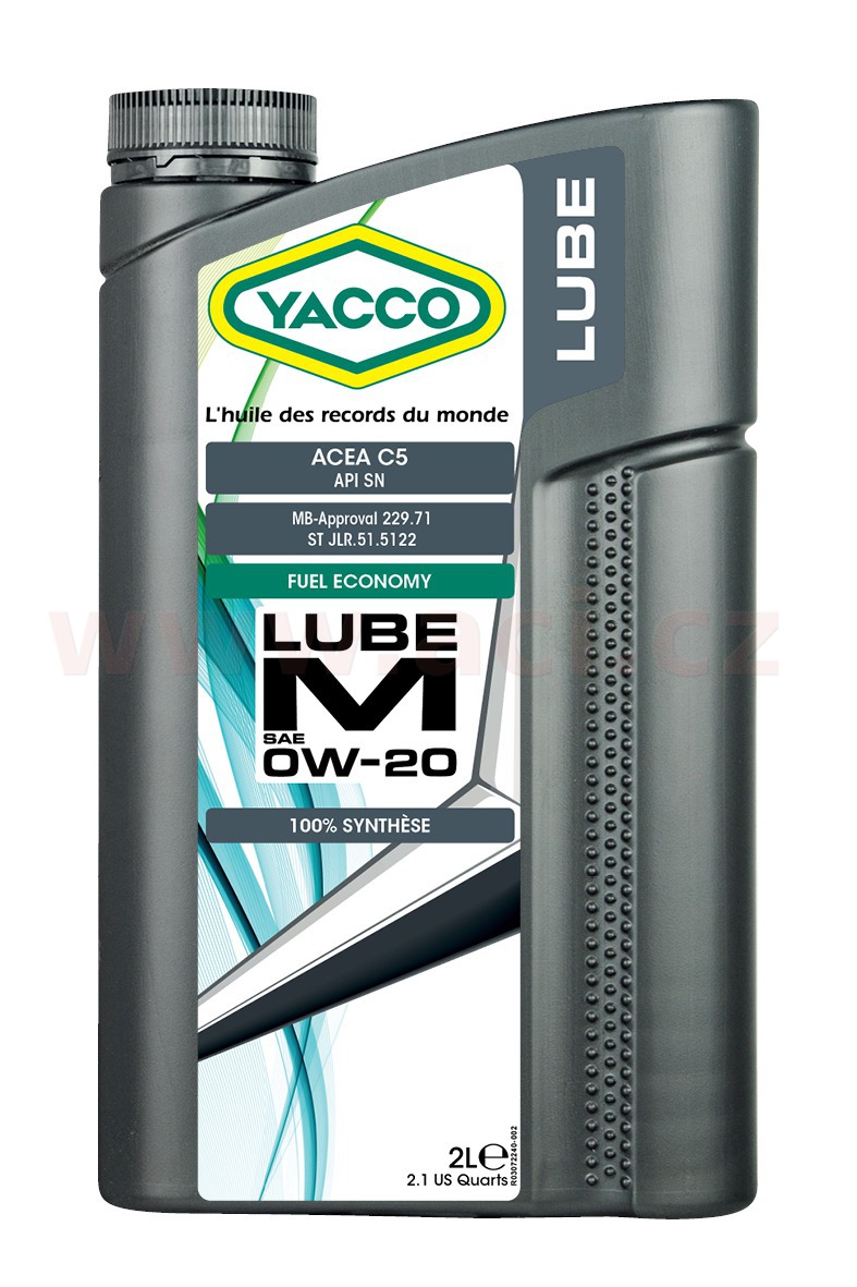 Obrázek produktu Motorový olej YACCO LUBE M 0W20, 2 L 30722