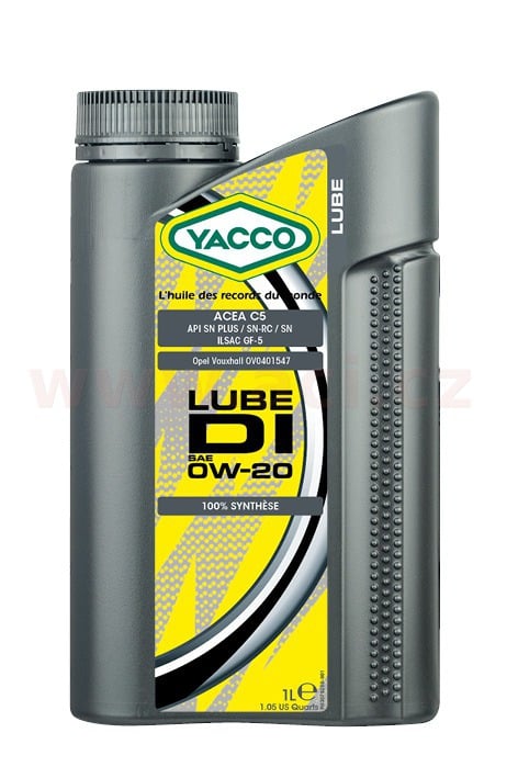 Obrázek produktu Motorový olej YACCO LUBE DI 0W20, 1 L 30791